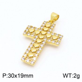 Kombinácia romantického srdca a duchovného kríža je ideálnou kombináciou pre Vašu vyvolenú ženu, neváhajte jej darovať tento jedinečný kúsok.